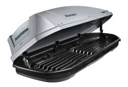 Střešní box NEUMANN Adventure 190 - stříbrná lesklá