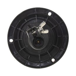 LED maják, 12-24V, 12x3W oranžový na držák, ECE R65