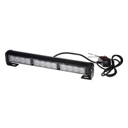 LED světelná alej, 12x LED 3W, modrá 360mm, ECE R10