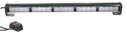 LED světelná alej, 20x LED 3W, oranžová 580mm, ECE R10
