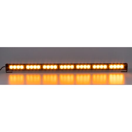 LED světelná alej, 28x LED 3W, oranžová 800mm, ECE R10
