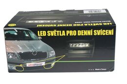 LED světla pro denní svícení Škoda Octavia 2004-08, ECE