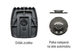 Monitor ve zpětném smtívacím zrcátku Subaru AK-043LAD