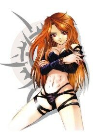 Samolepící dekory - Bojovnice se sluncem 38 x 48 cm