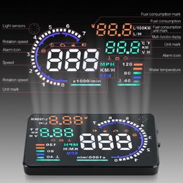 HEAD UP DISPLEJ A8 5,5", OBDII, FULL