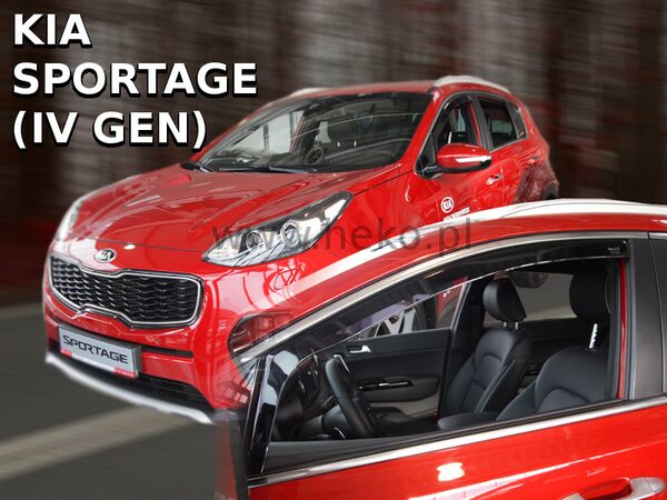 Ofuky oken - Kia Sportage 5D 16R, přední
