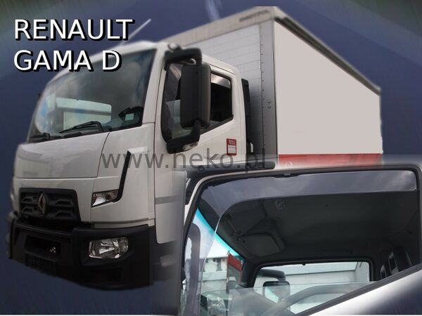 Ofuky oken - Renault Gama D Cab 14R, přední