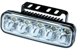 Světla pro automatické denní svícení s LED, homologace