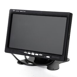 LCD monitor do auta 7 palcový Cinch - TFT - digitální