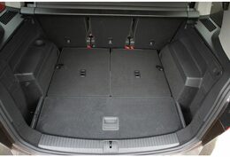 Vana do kufru VOLKSWAGEN Touran 2015-> 5/7 míst 3.řada dole