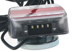 2x sdružená lampa zadní LED včetně kabeláže a přip