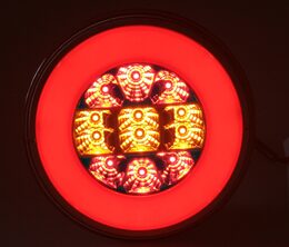 LED sdružená lampa zadní 12-24V, ECE