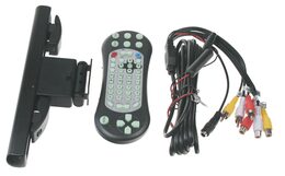 DVD/SD/USB/HDMI monitor 9" s držákem na opěrku béžový