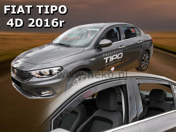 Ofuky oken - Fiat Tipo 5D 16R (+zadní)
