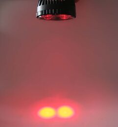 x PROFI LED výstražné bodové světlo 10-48V 2x4W červené 143x122mm, ECE R10