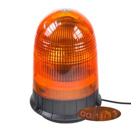 Halogen maják, 12 i 24V, oranžový magnet, ECE R65