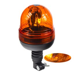 x Halogen maják, 12 i 24V, oranžový na držák, ECE R65