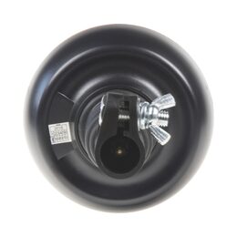 x LED maják, 12-24V, 16x3W, oranžový na držák, ECE R65