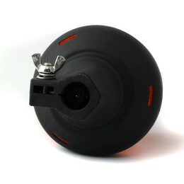 Oranžový maják LED s úchytem na tyč, 10LED, B14-DP-A