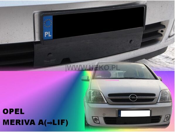 Zimní clona Opel Meriva A 5D r.v. 2003-2006
