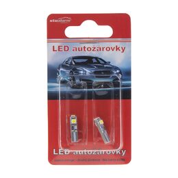 LED T5 bílá, 12V, 3LED/SMD