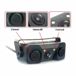 Bezdrátový LCD monitor 4,3" s kamerou a parkovací čidlem