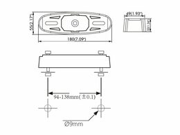 Montážní set pro LED rampy SRE911
