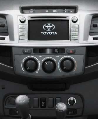 2DIN redukce pro Toyota Hilux 2012-2015