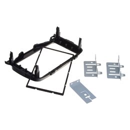 2DIN redukce pro Peugeot 108, Toyota Aygo, Citroën C1 2014- černá