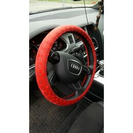 Potah na volant Honey červený ( 37-39 cm)