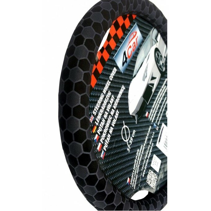 Potah na volant Honey černý ( 37-39 cm)