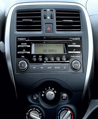 2DIN redukce pro Nissan Juke 2014-, Micra, Note
