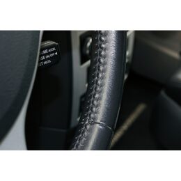 Potah na volant kožený A, průměr volantu 38-39cm a obvod věnce 8,8-9,2cm