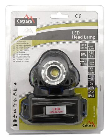 Čelovka LED 570lm ZOOM