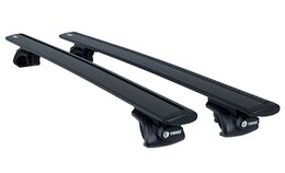 Střešní nosič THULE NISSAN Patrol r.v. 1998-2013 s podélníky (černé tyče)