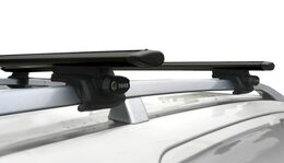 Střešní nosič THULE NISSAN Patrol r.v. 1998-2013 s podélníky (černé tyče)