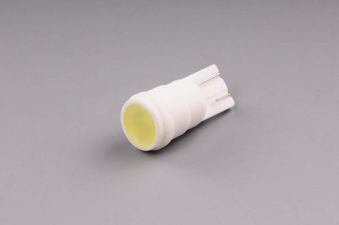 LED žárovky T10 12V 5W W2,1x9,5d čirá keramická - 2 kusy