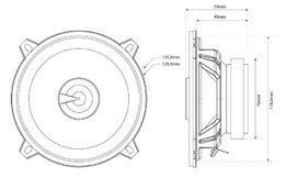 Reproduktory MTX Audio TX250C