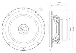 Reproduktory MTX Audio TX265C