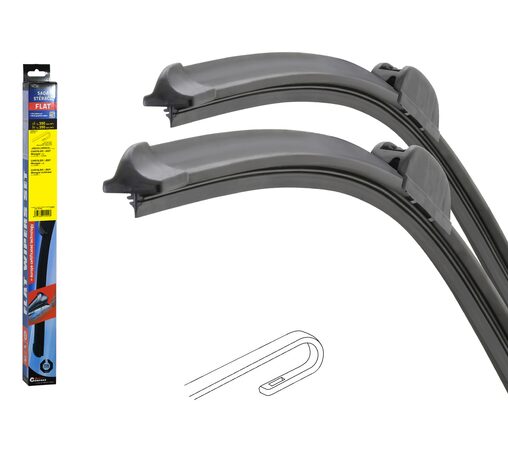 Stěrače JEEP Wrangler Unlimited r.v. 2007->, 2 ks