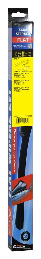 Stěrače JEEP Wrangler Unlimited r.v. 2007->, 2 ks