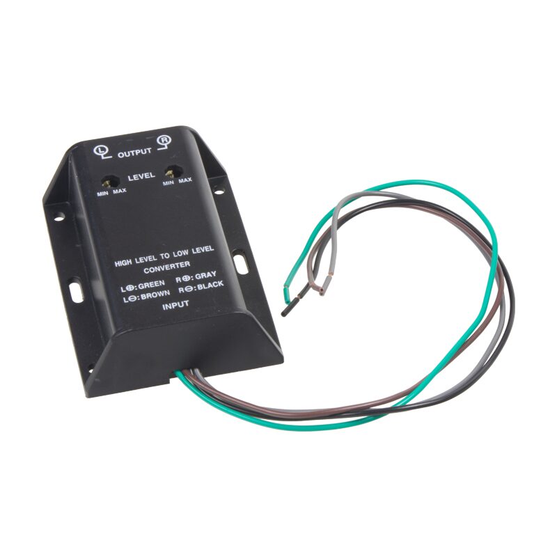 2 kanálová redukce repro/CINCH nastavitelná