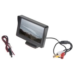LCD monitor 4,3"černý na palubní desku