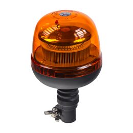 LED maják, 12-24V, 45xSMD2835 LED, oranžový, na držák, ECE R65