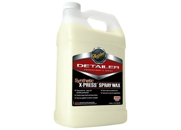Meguiars Synthetic X-Press Spray Wax 3,78 l - profesionální vosk v rozprašovači