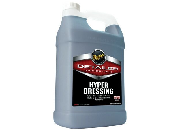 Meguiars Hyper Dressing 3,78 l - profesionální ochrana plastů, vinylu a gumových povrchů