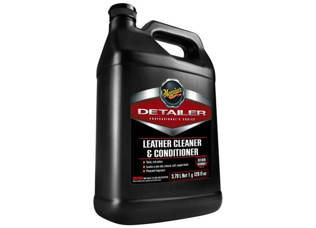 Meguiars Leather Cleaner & Conditioner 3,78 l-profesionální čistič a kondicionér na kůži