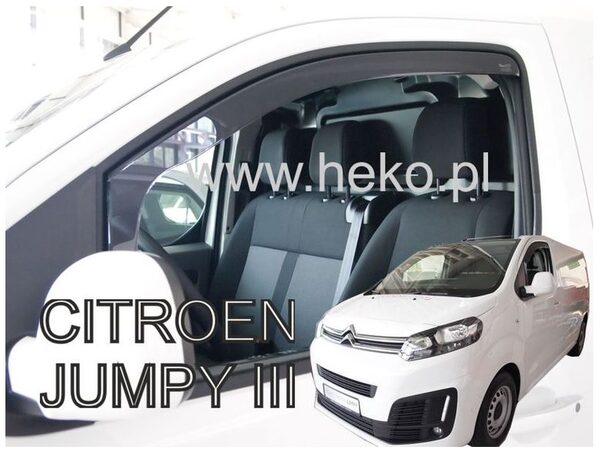 Ofuky oken - Citroen Jumpy 2D 2016->, přední