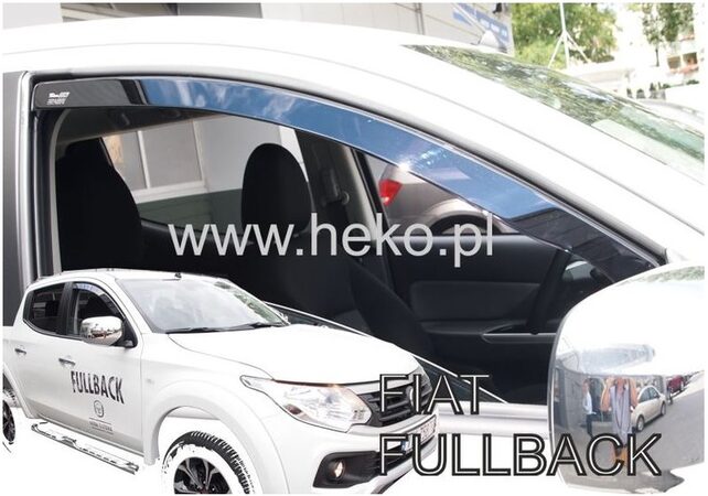Ofuky oken - Fiat Fullback r.v. 2016->, přední
