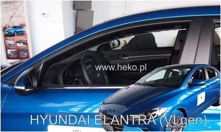 Ofuky oken - Hyundai Elantra VI r.v. 2016->, přední